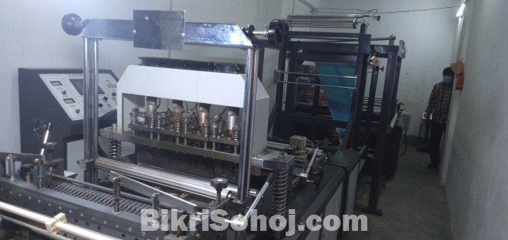 Non woven bag machine used setup